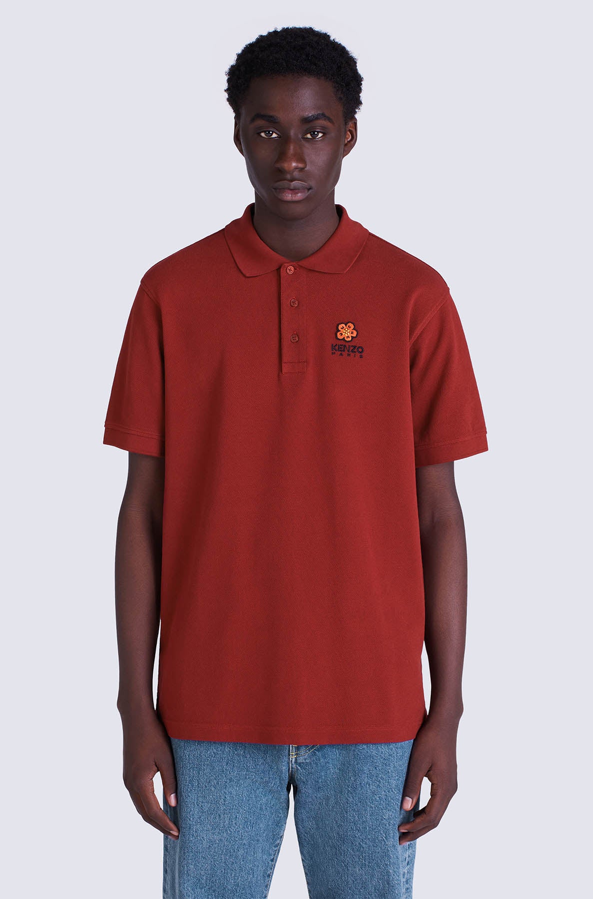Classic Boke Flower Crest Polo