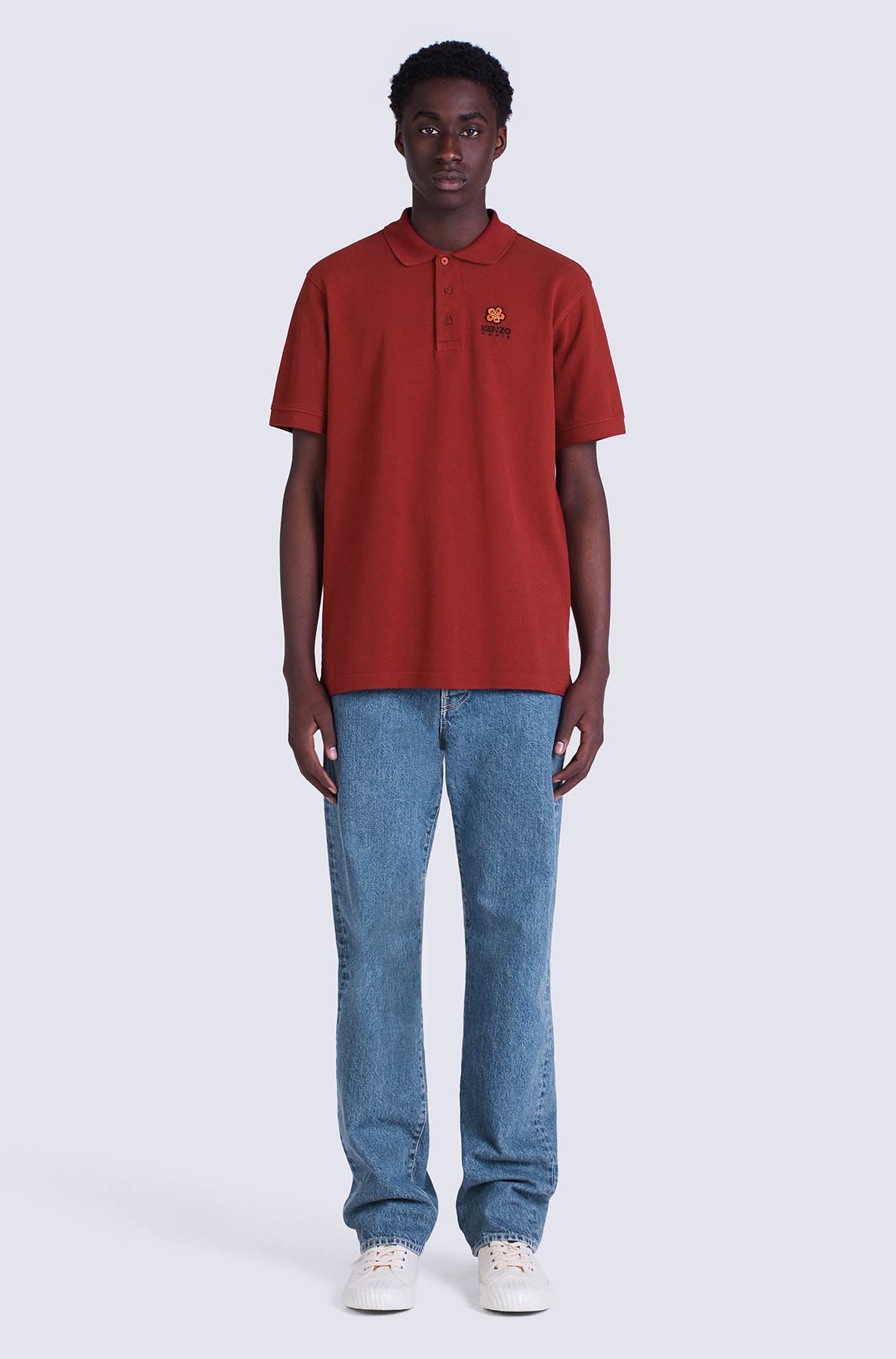 Classic Boke Flower Crest Polo