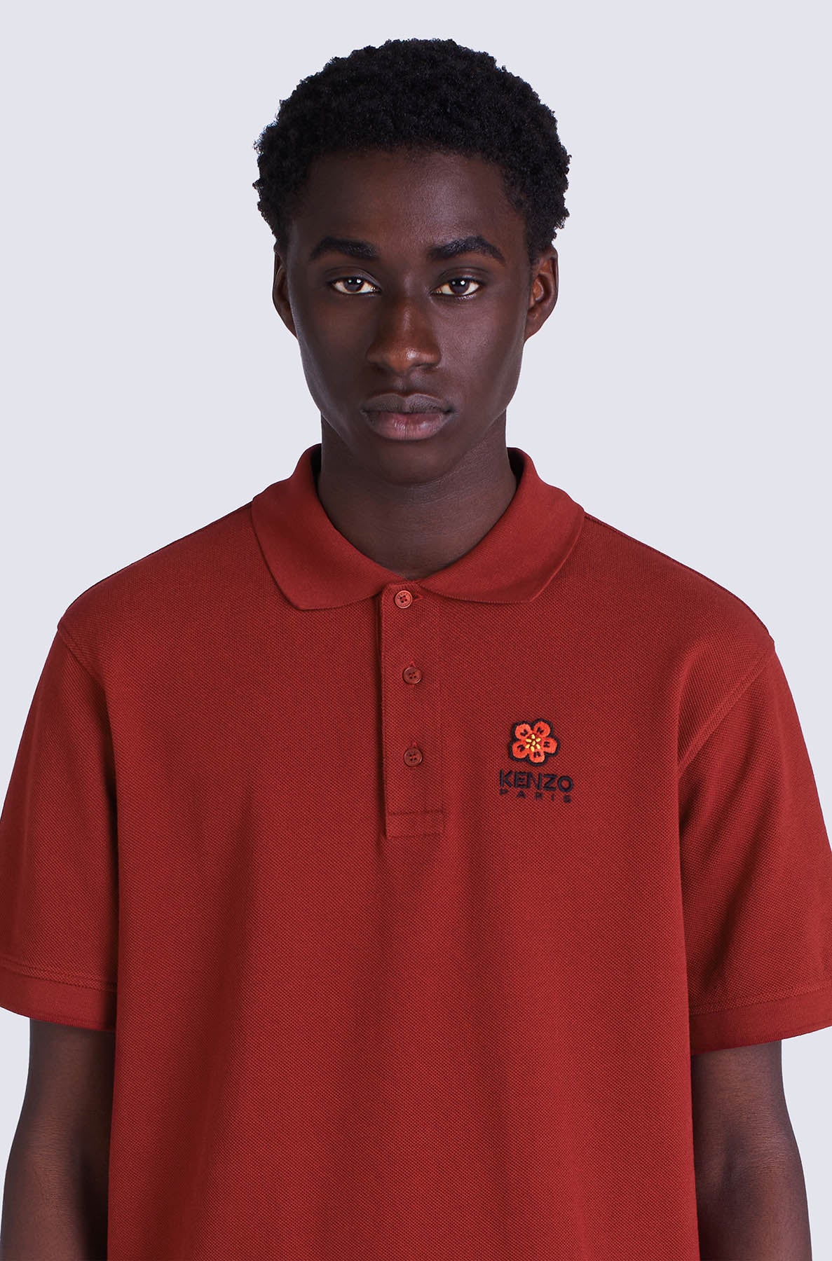 Classic Boke Flower Crest Polo