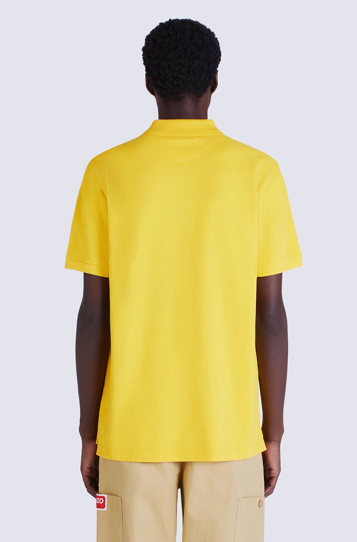 Polo brodé 'Boke Flower' - Golden Yellow