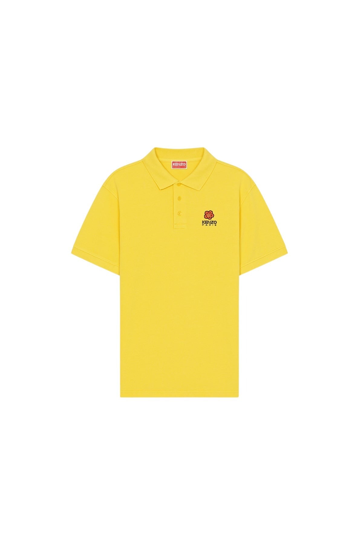 Polo brodé 'Boke Flower' - Golden Yellow