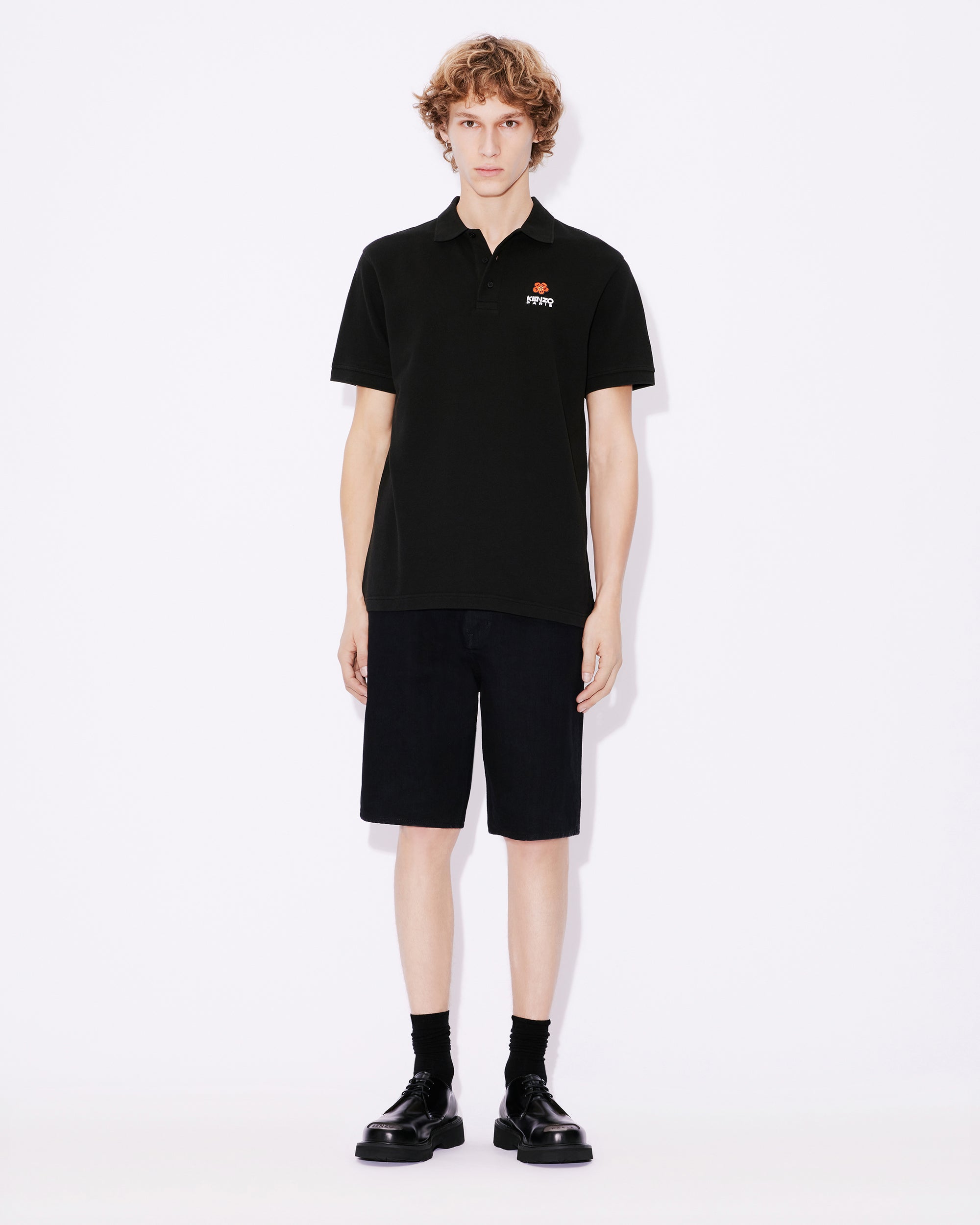 Classic Boke Flower Crest Polo
