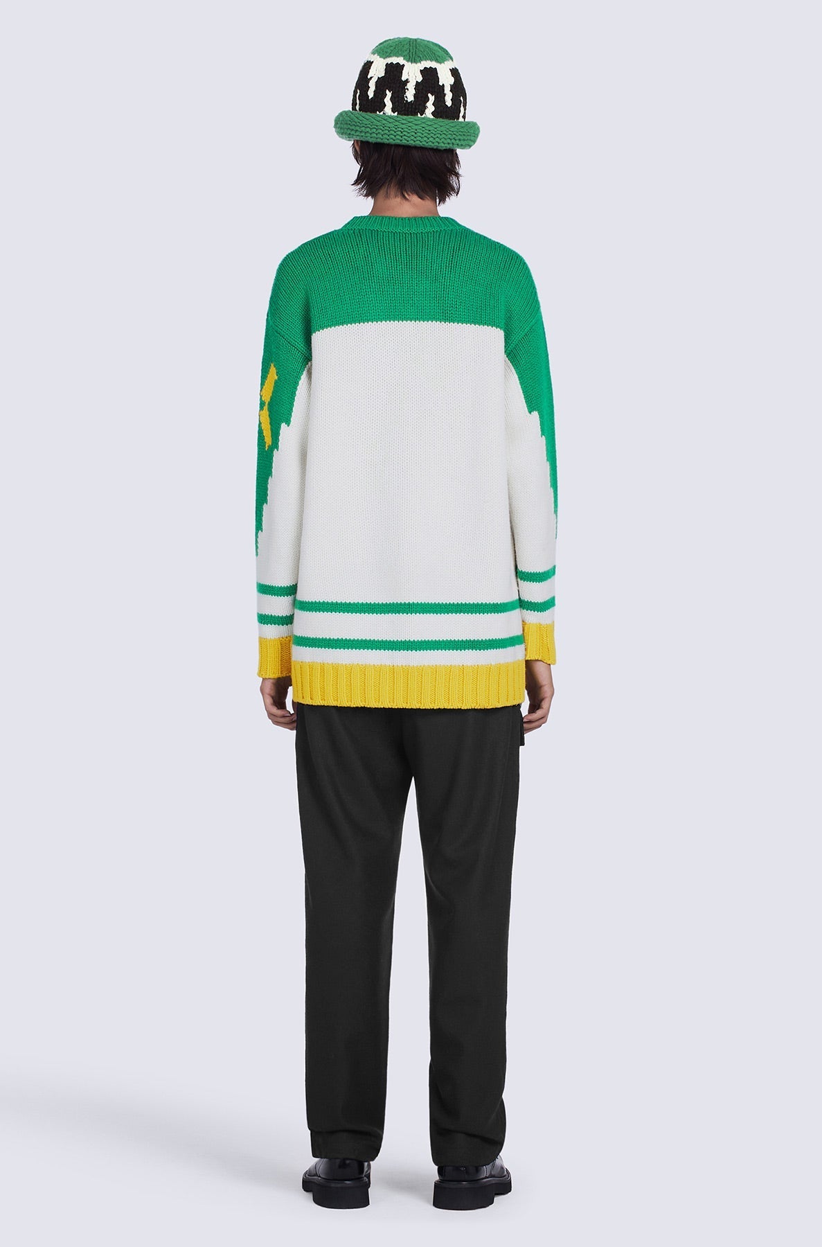 Kenzo Poppy oversized wool jumper - Grass Green