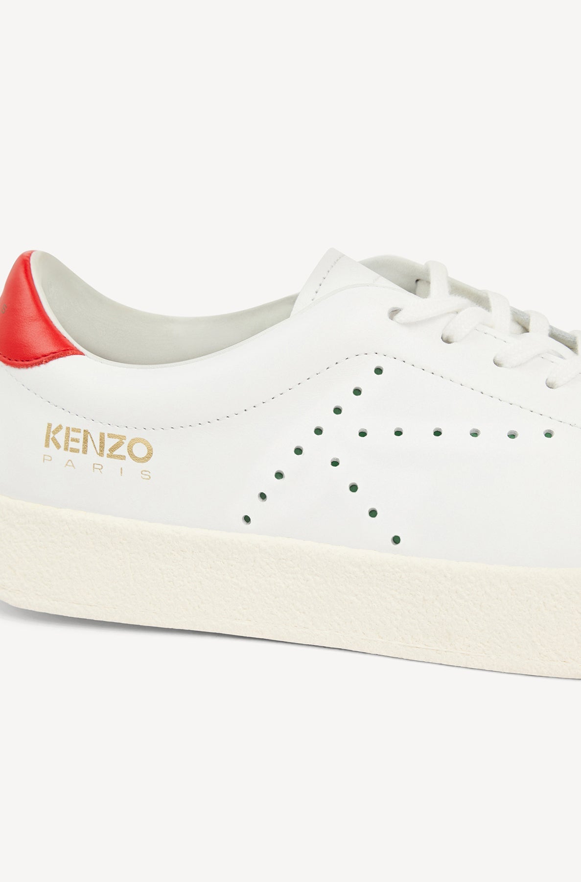 Baskets Kenzo swing en cuir - White