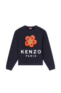 Sweatshirt Boke Flower - Midnight Blue
