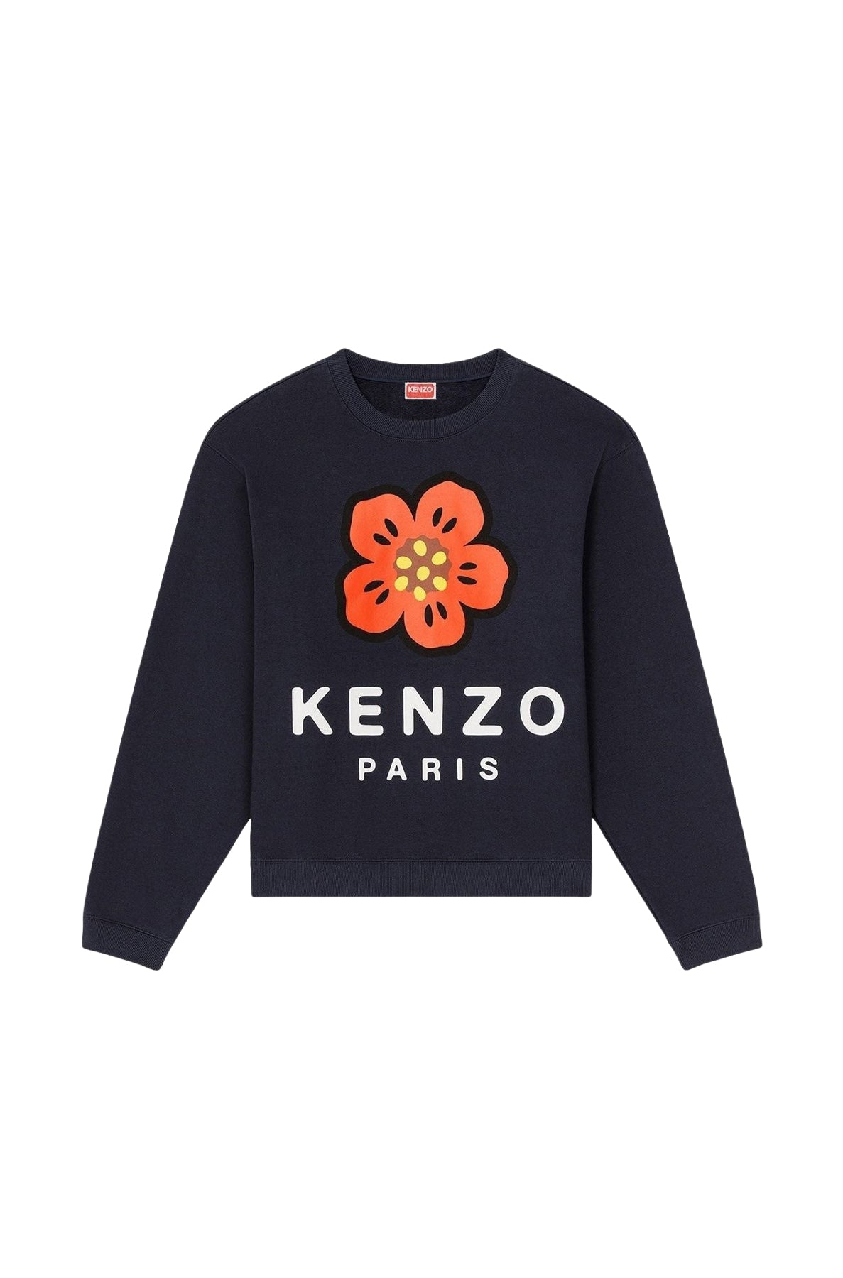 Sweatshirt Boke Flower - Midnight Blue
