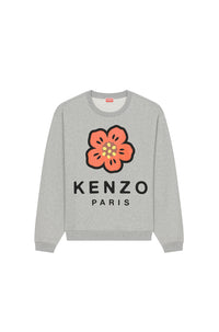 Sweatshirt BOKE FLOWER - Pearl Grey