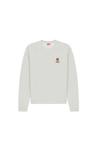 Sweatshirt Boke Flower Crest - Pale Grey