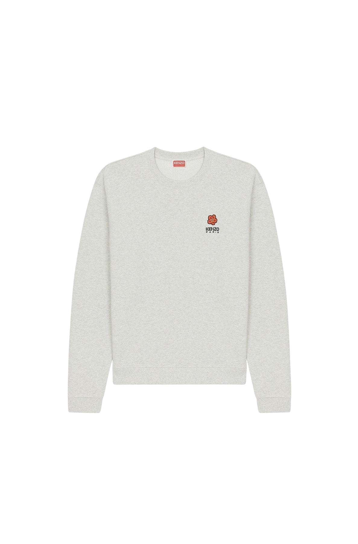 Sweatshirt Boke Flower Crest - Pale Grey