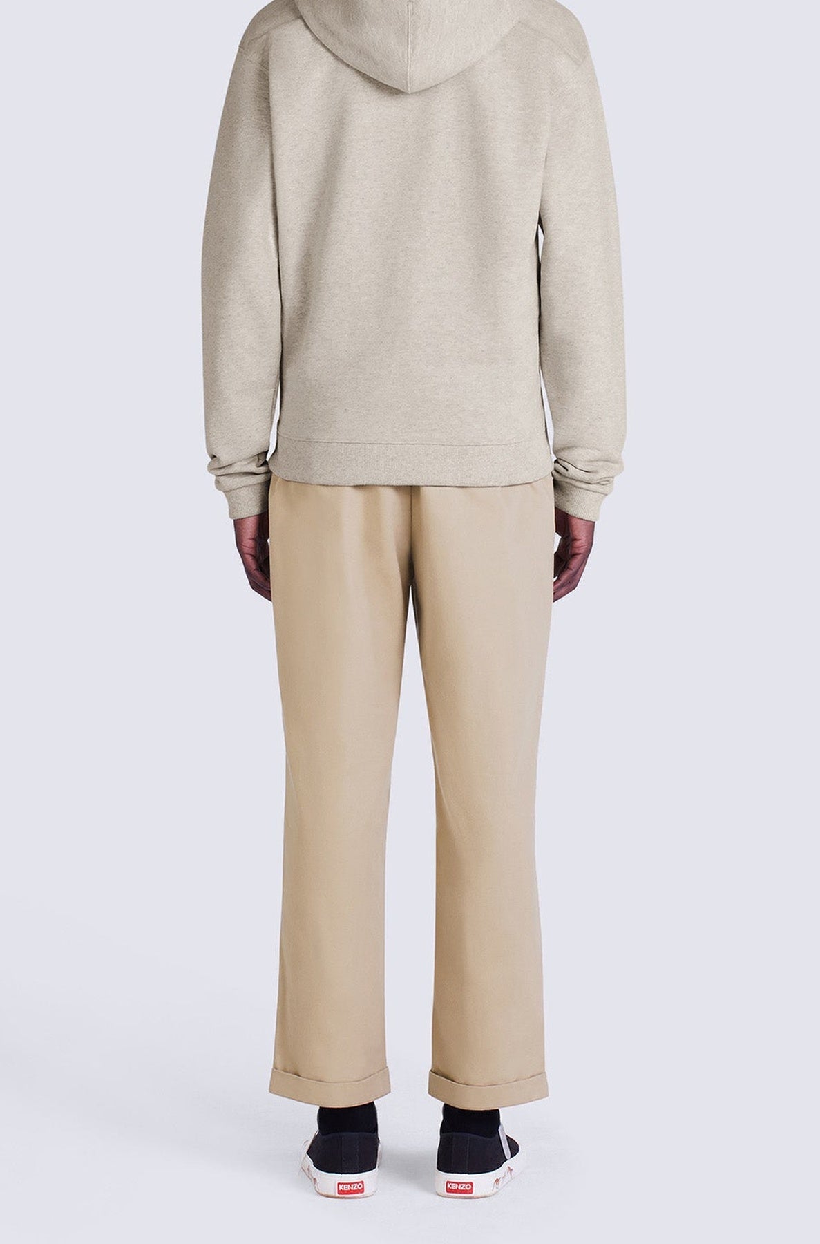 Sweatshirt zippé à capuche Boke Flower Crest - Pale Grey