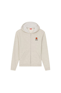 Sweatshirt zippé à capuche Boke Flower Crest - Pale Grey