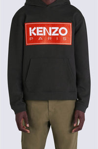 Sweatshirt à capuche Kenzo Paris - Black
