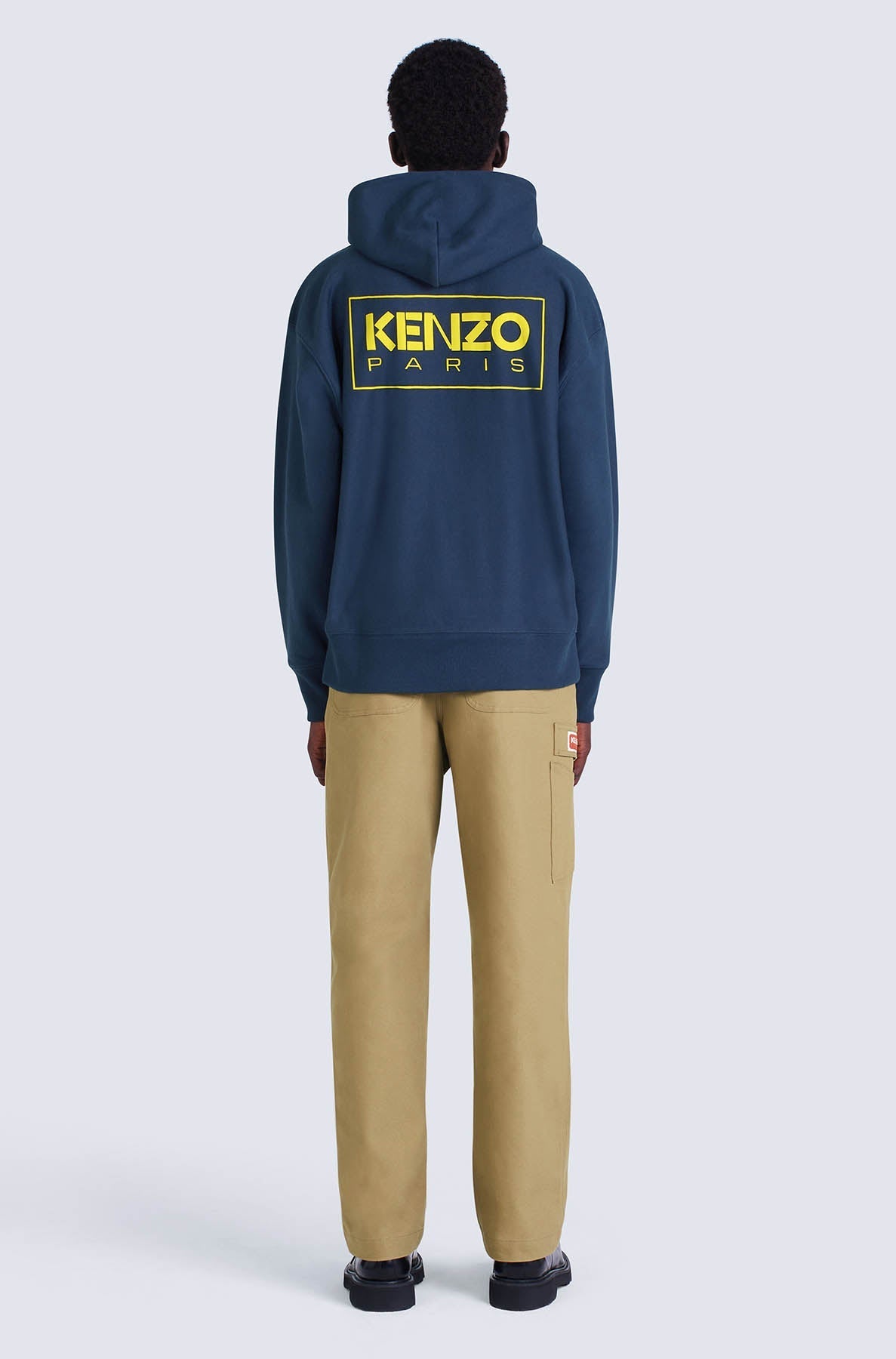 Sweatshirt à capuche Kenzo Paris oversize - Midnight Blue