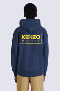 Sweatshirt à capuche Kenzo Paris oversize - Midnight Blue