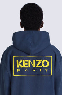 Sweatshirt à capuche Kenzo Paris oversize - Midnight Blue