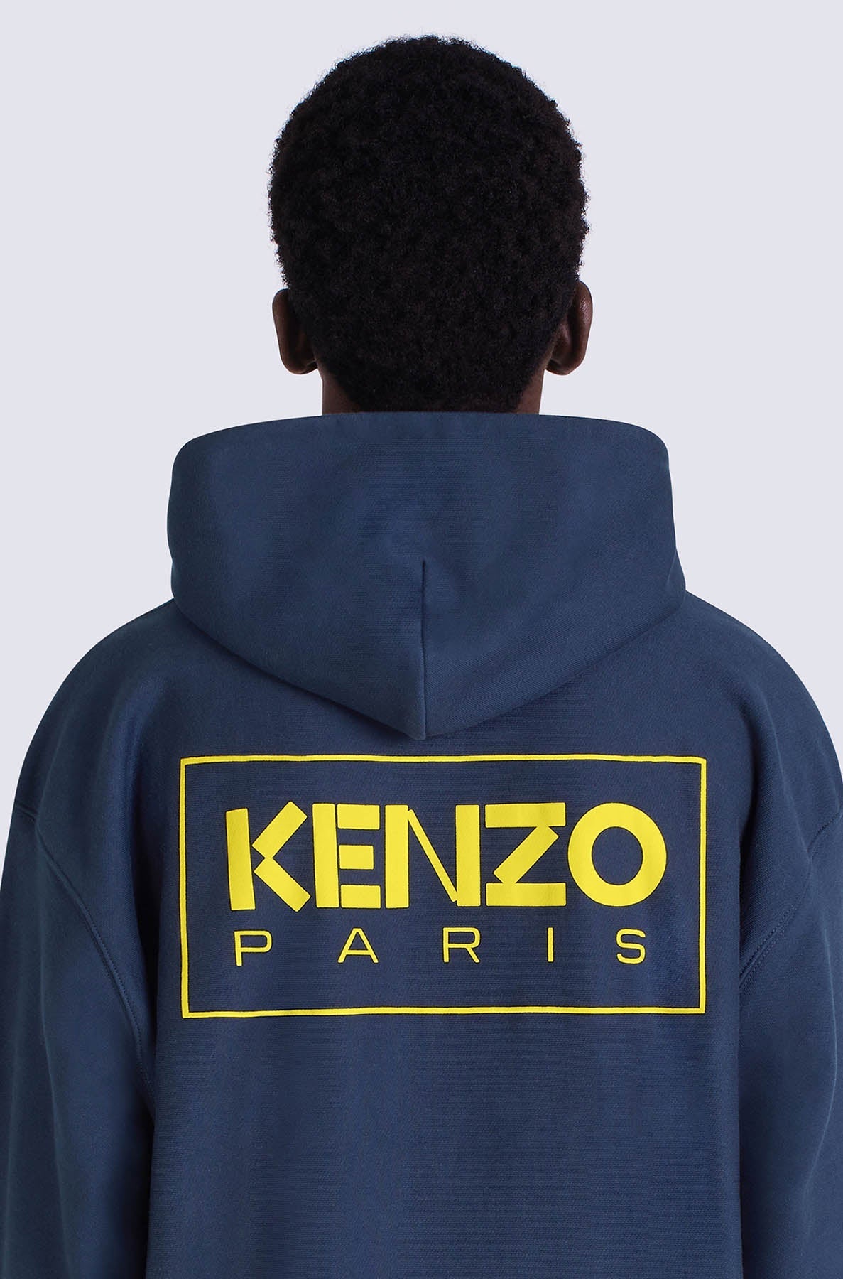 Sweatshirt à capuche Kenzo Paris oversize - Midnight Blue
