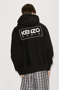 Sweatshirt oversize à capuche Kenzo Paris - Black