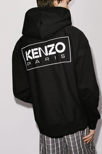 Sweatshirt oversize à capuche Kenzo Paris - Black