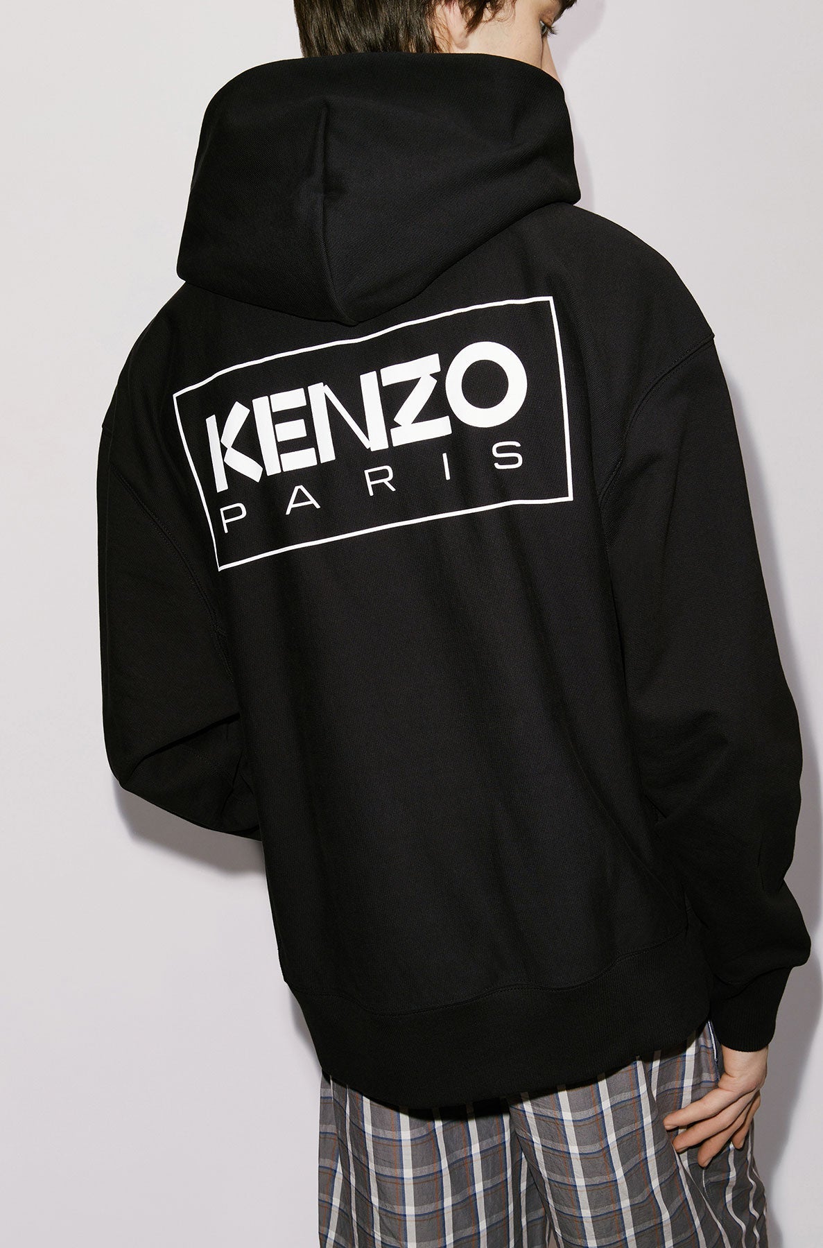 Sweatshirt oversize à capuche Kenzo Paris - Black