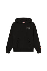Sweatshirt oversize à capuche Kenzo Paris - Black