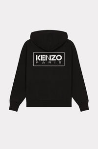Sweatshirt oversize à capuche Kenzo Paris - Black