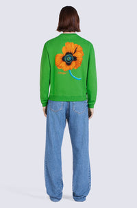 Sweatshirt Kenzo Poppy - Grass Green