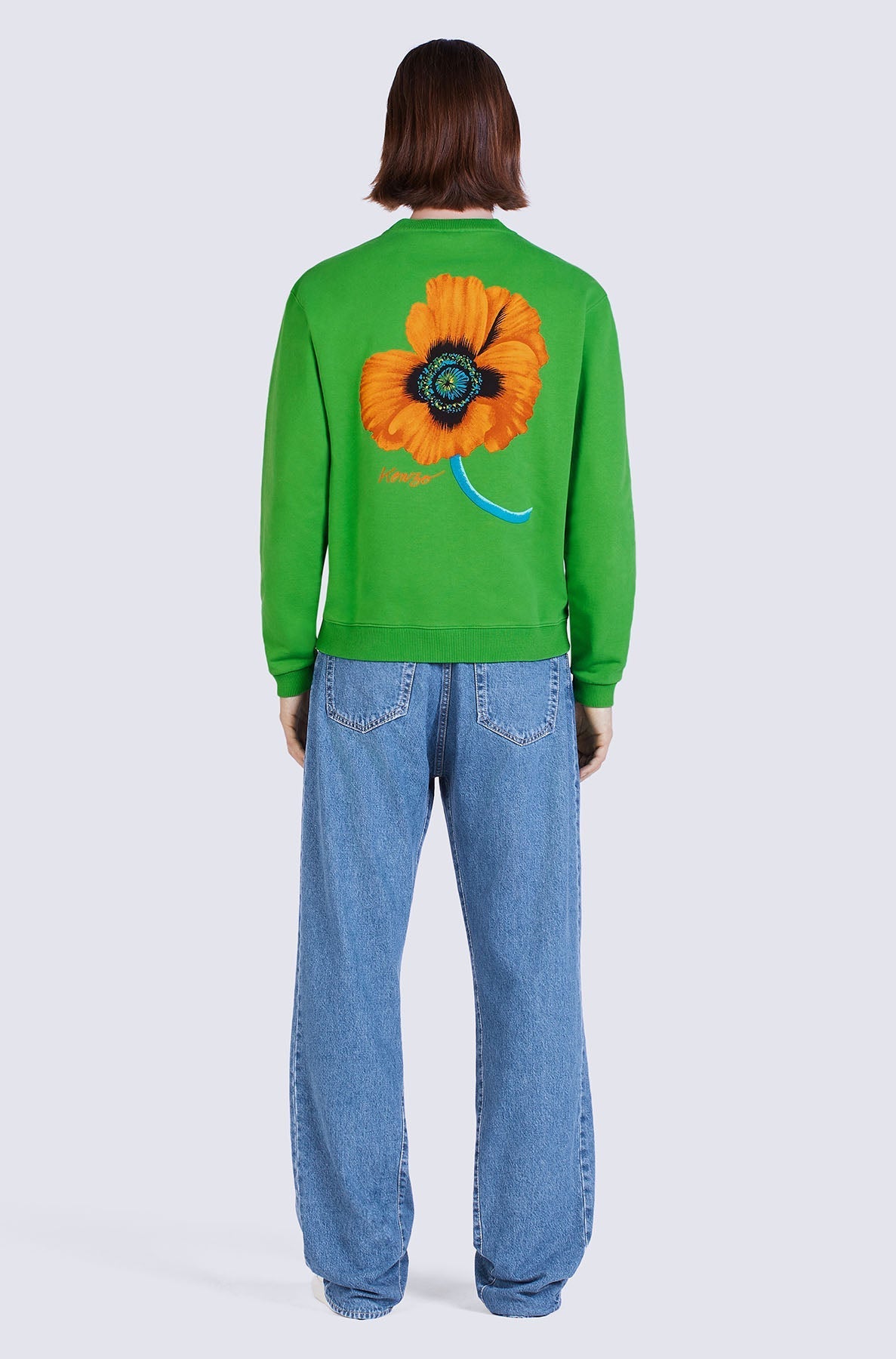 Sweatshirt Kenzo Poppy - Grass Green