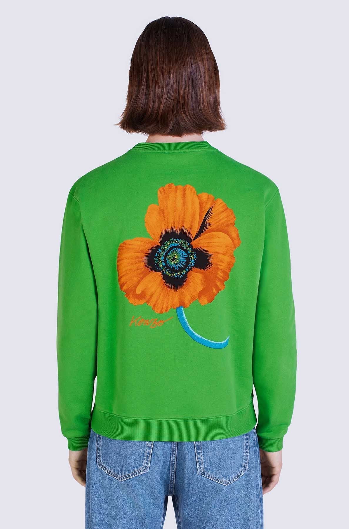 Sweatshirt Kenzo Poppy - Grass Green