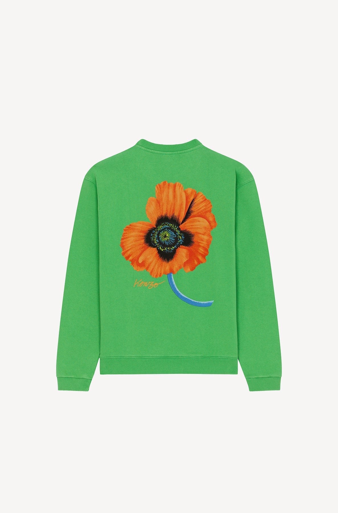 Sweatshirt Kenzo Poppy - Grass Green