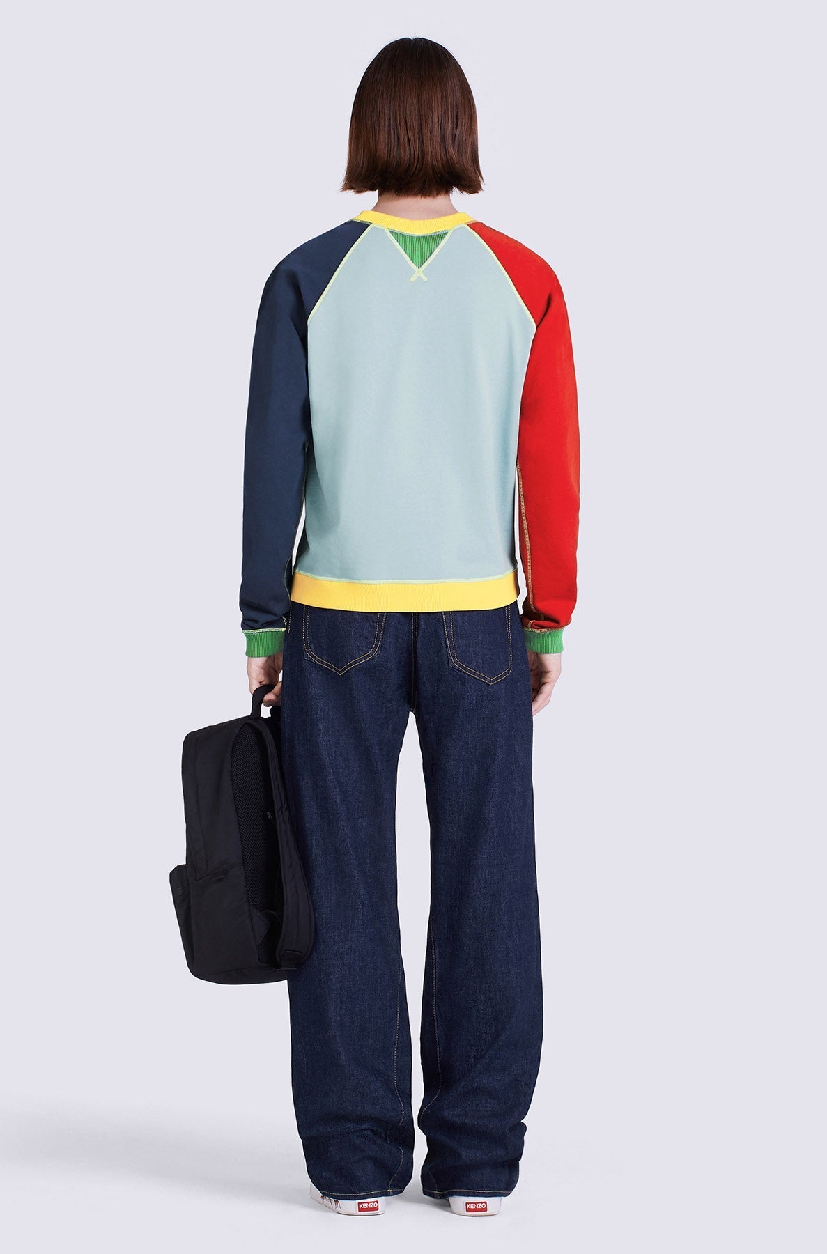 Sweatshirt vintage oversize - Middle Grey