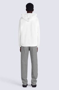 Sweatshirt à capuche Akae Bowing Tiger - White