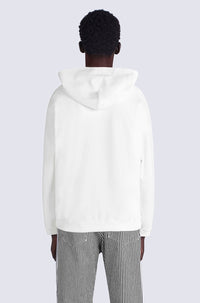 Sweatshirt à capuche Akae Bowing Tiger - White