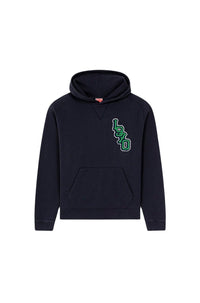 Sweatshirt à capuche Tiger Varsity oversize - Midnight Blue