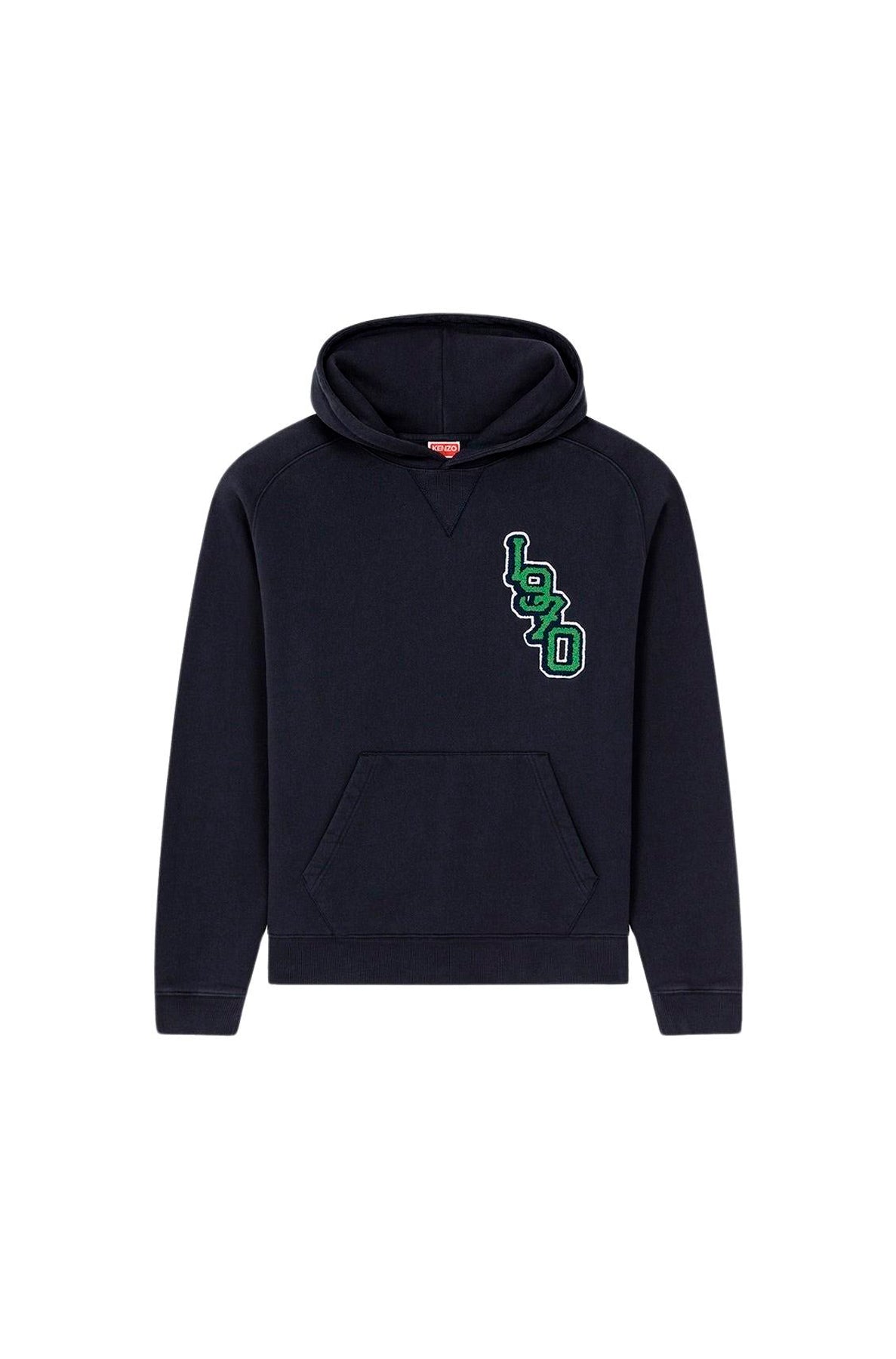 Sweatshirt à capuche Tiger Varsity oversize - Midnight Blue