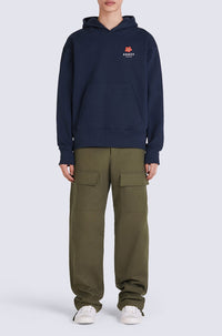 Sweatshirt oversize Boke Flower - Midnight Blue