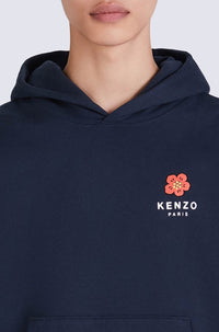 Sweatshirt oversize Boke Flower - Midnight Blue