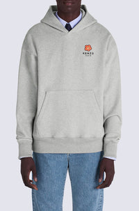 Sweatshirt oversize Boke Flower - Pearl Grey