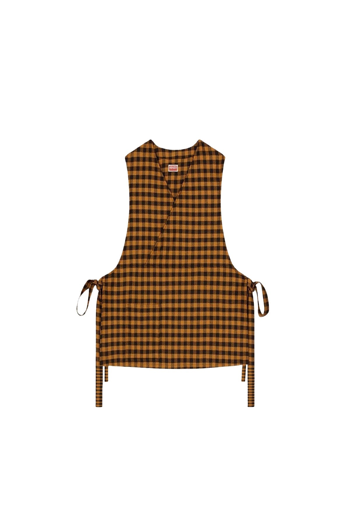 Wool check shirt - Black