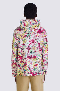 Printed Hooded Top