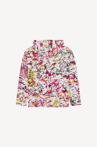 Printed Hooded Top
