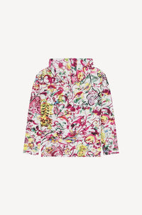 Printed Hooded Top
