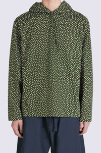 Sweatshirt à capuche Sakura Flower - Dark Khaki