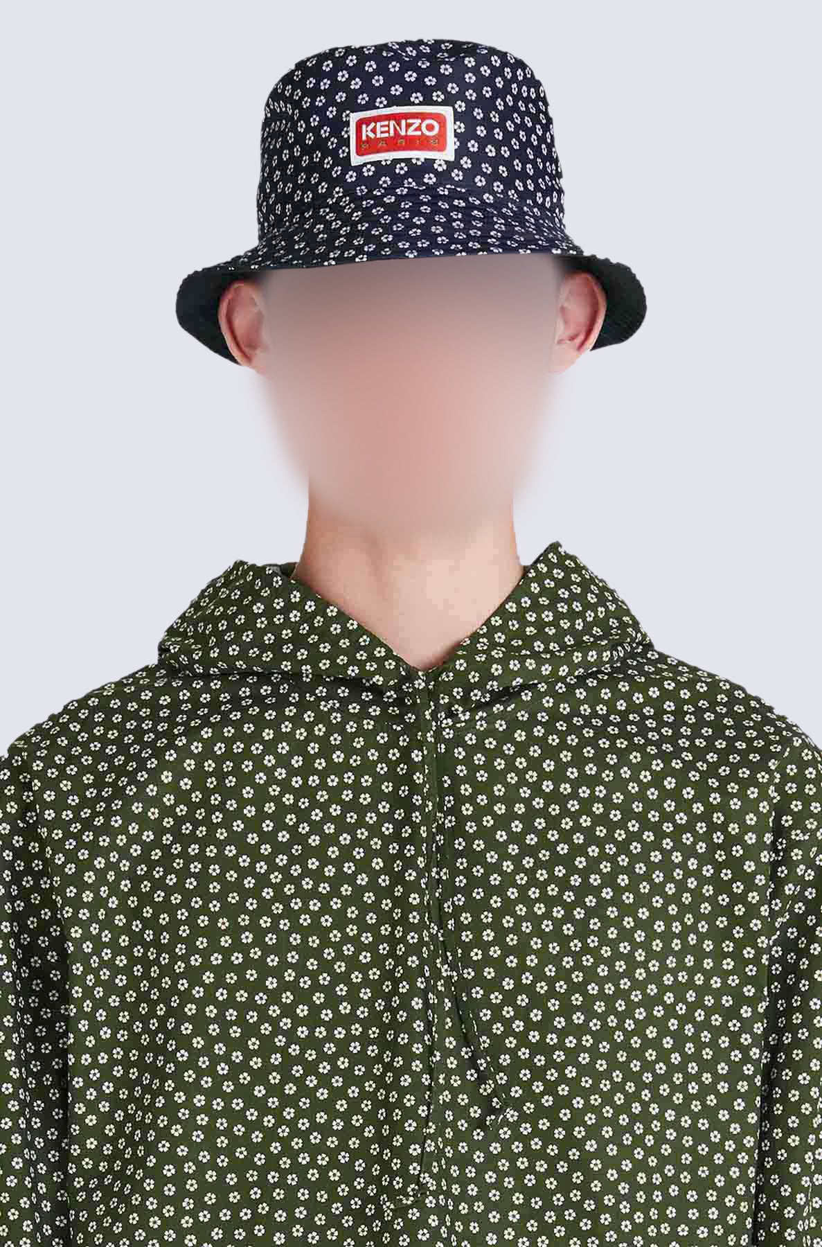 Sweatshirt à capuche Sakura Flower - Dark Khaki