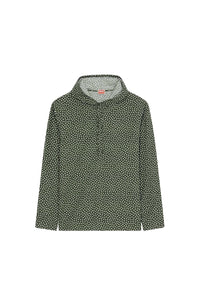 Sweatshirt à capuche Sakura Flower - Dark Khaki