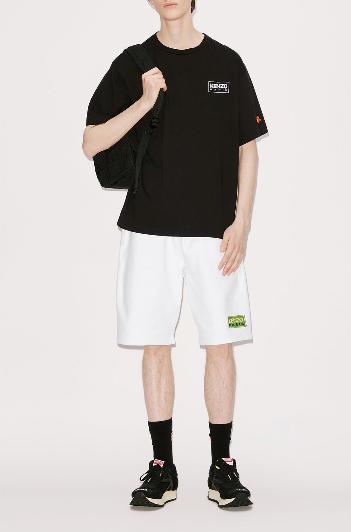 T-shirt oversize "Kenzo Paris" - Black