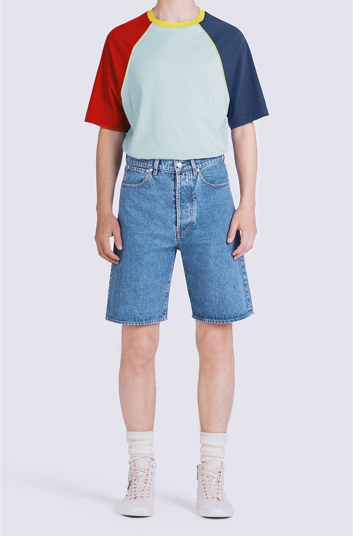 T-shirt vintage oversize - Middle Grey