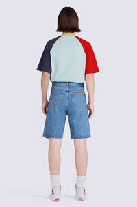 T-shirt vintage oversize - Sky Blue