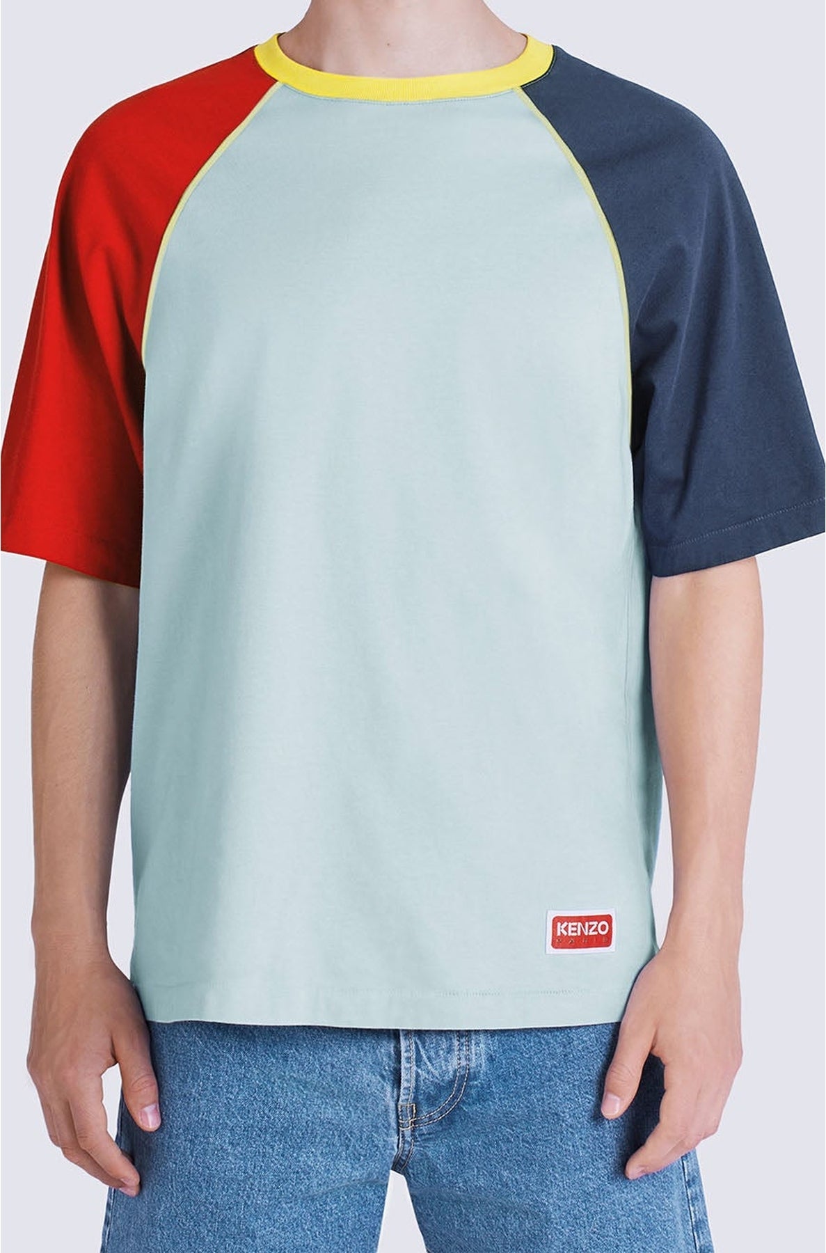 T-shirt vintage oversize - Sky Blue