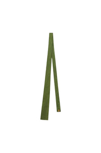 Satin tie - Dark Khaki