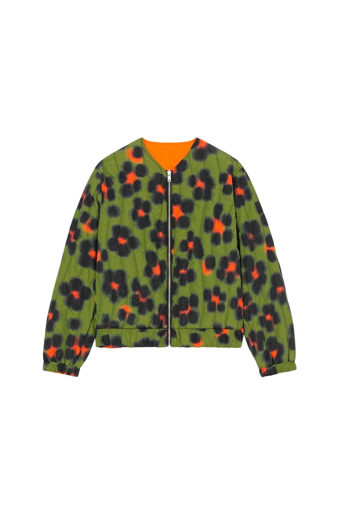 Bomber Hana Leopard réversible - Khaki
